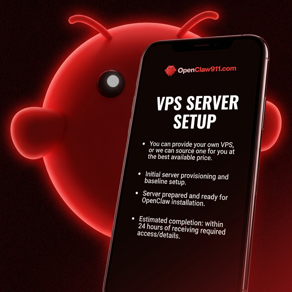 OpenClaw VPS server setup and configuration