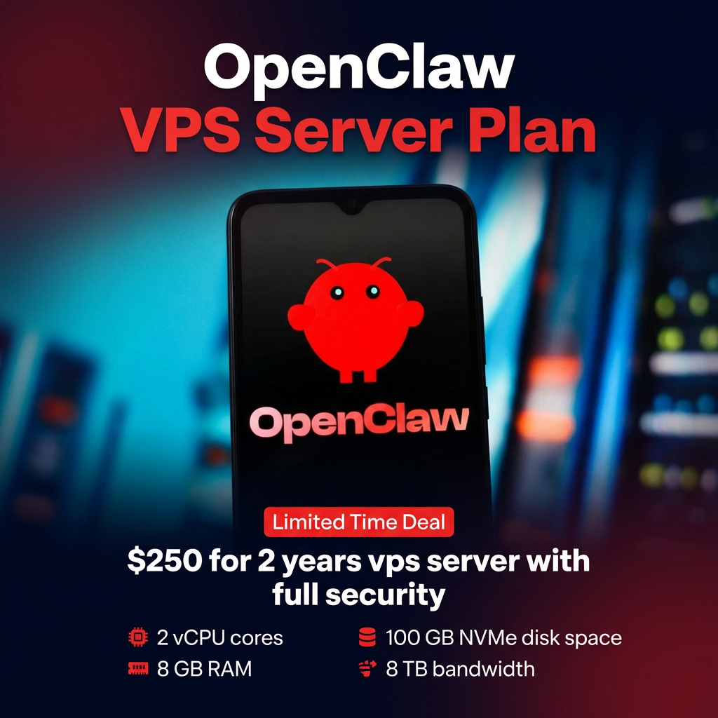 OpenClaw VPS server plan with features