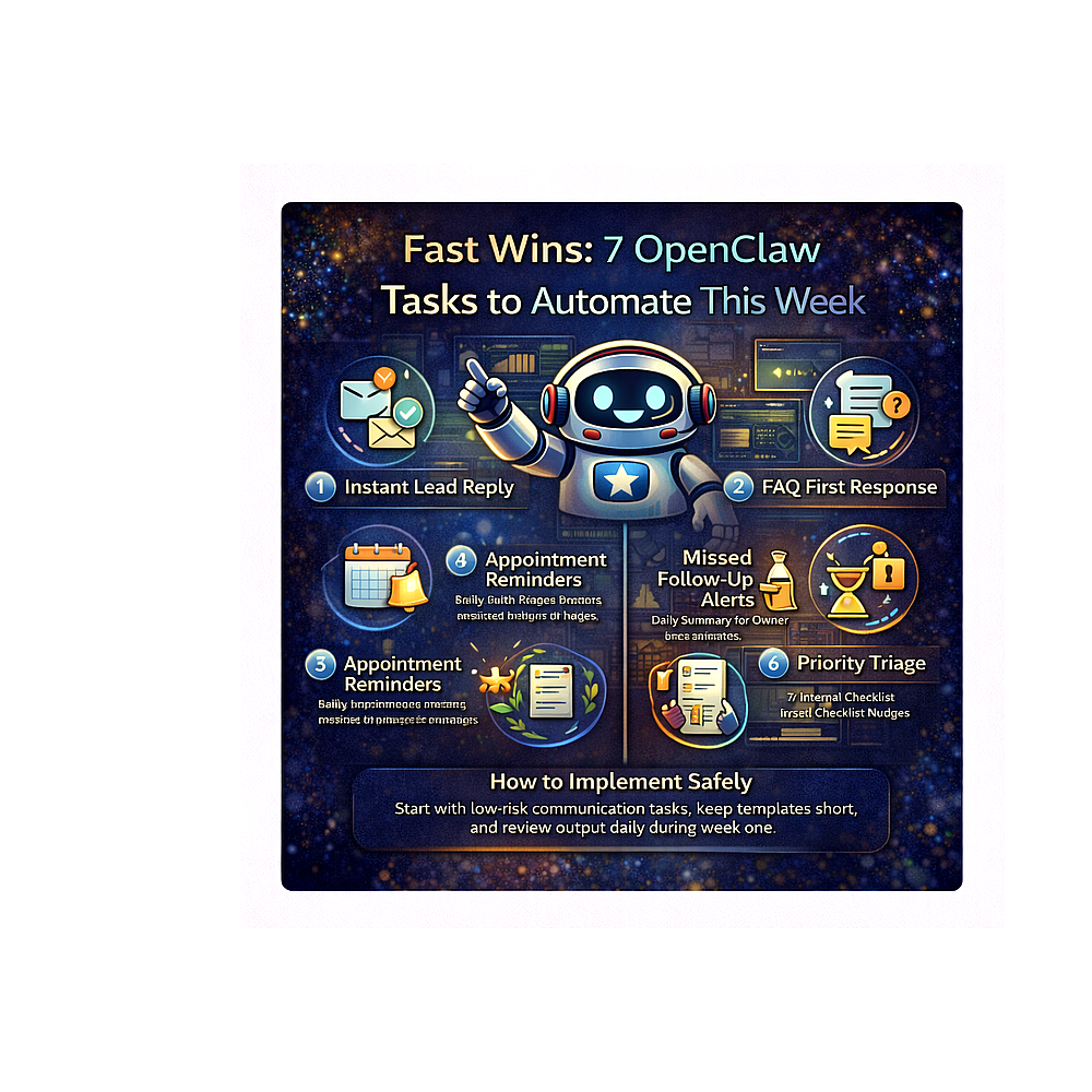 7 OpenClaw Tasks You Can Automate This Week (No Coding Needed) openclaw 7tasks can automate