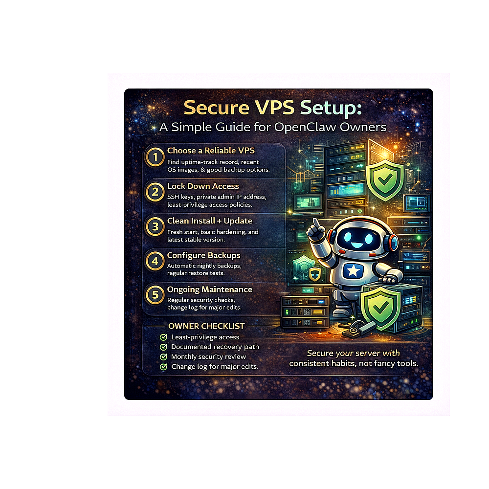 How to Set Up OpenClaw Safely on a VPS: A Simple Owner’s Guide Openclaw secure vps setup