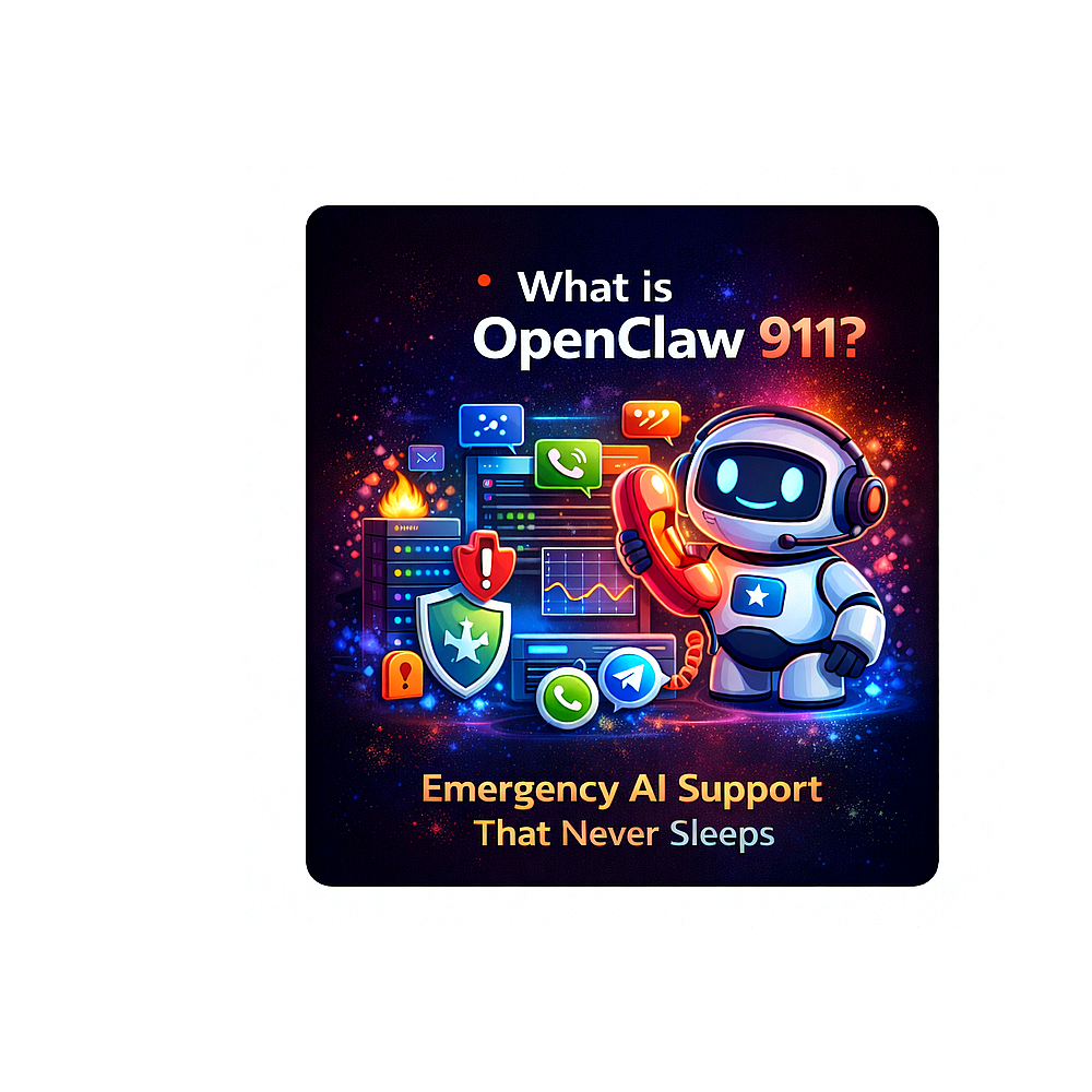 OpenClaw 911 — Emergency AI Support When You Need It Most opclaw911 explanation