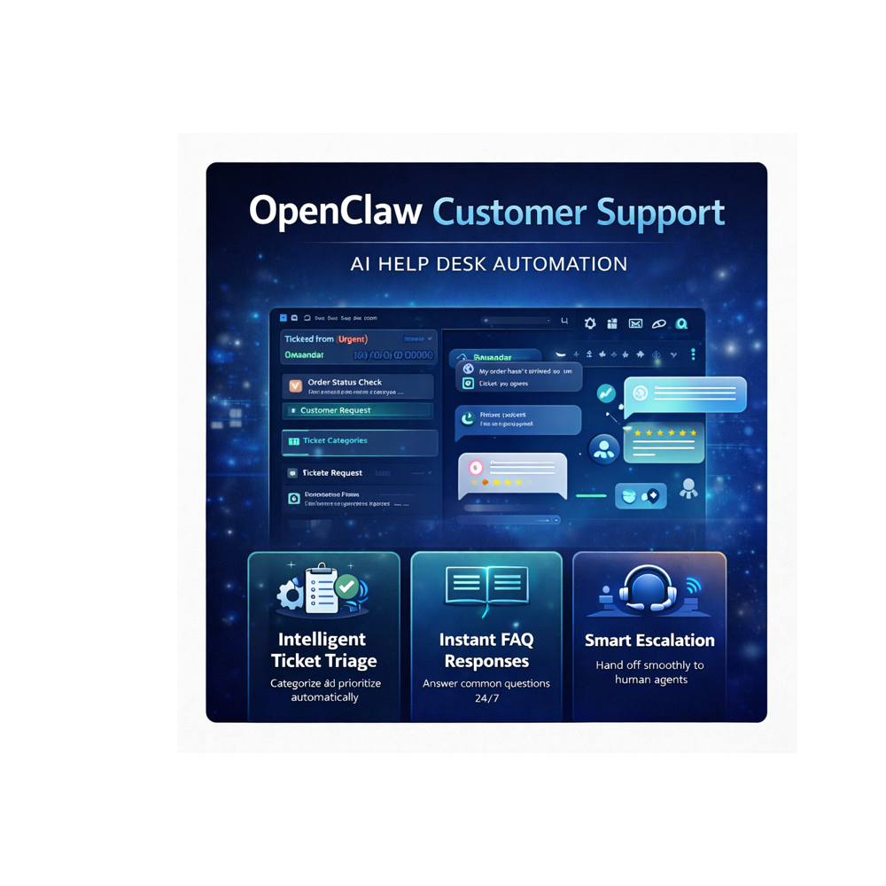 OpenClaw for Customer Support: Automate Your Help Desk openclaw support for customer
